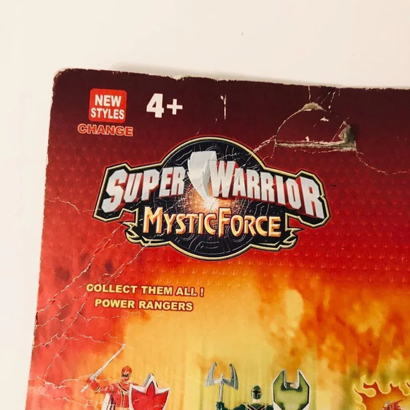Super Warrior Mystic Force Action Figure Set Damaged Packaging - Picture 9 of 16